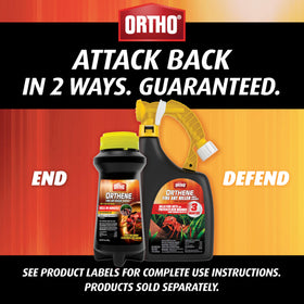 Ortho Orthene controls fleas and American dog ticks in outdoor spaces