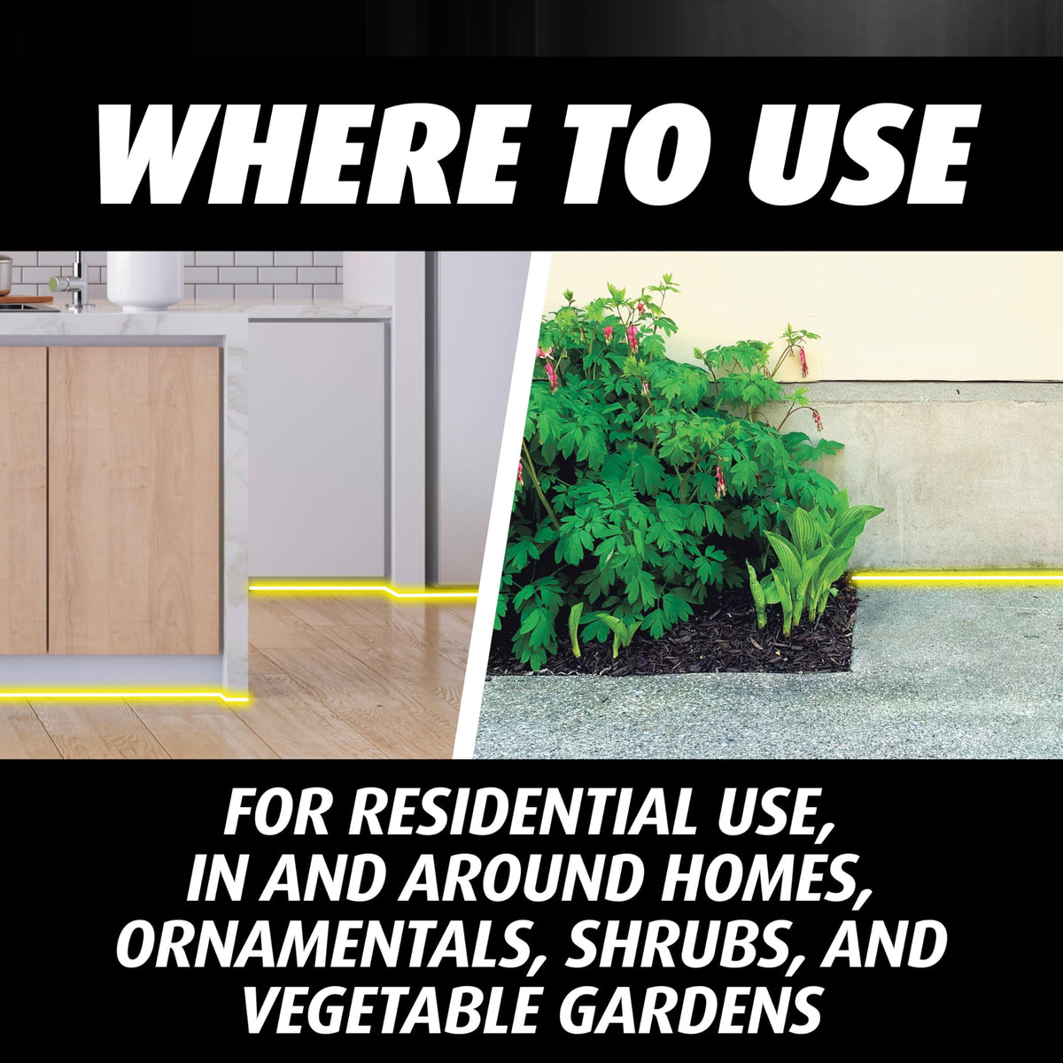 Ortho Orthene applied near ornamentals helps protect plants and flowers