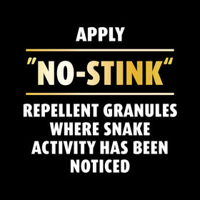 Ortho Snake B Gon1 around home perimeter helps deter snakes