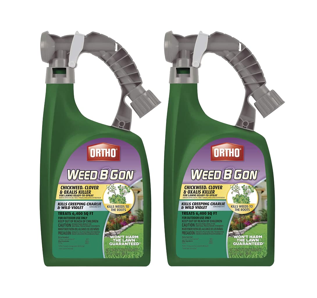 Ortho Weed B Gon bottle front view for easy lawn weed control