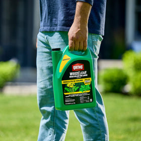 Ortho WeedClear dilution with water for ready-to-apply lawn treatment