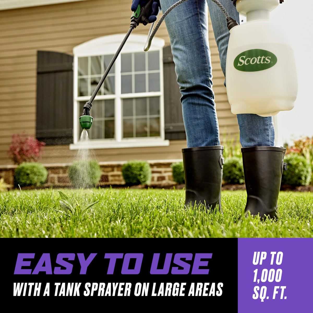 Ortho WeedClear helps control dandelion and clover on lawns.