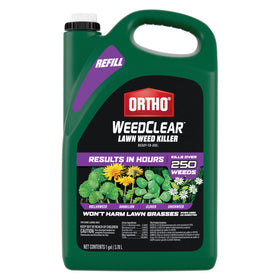 Ortho WeedClear spray refill for precise lawn spot treatment.