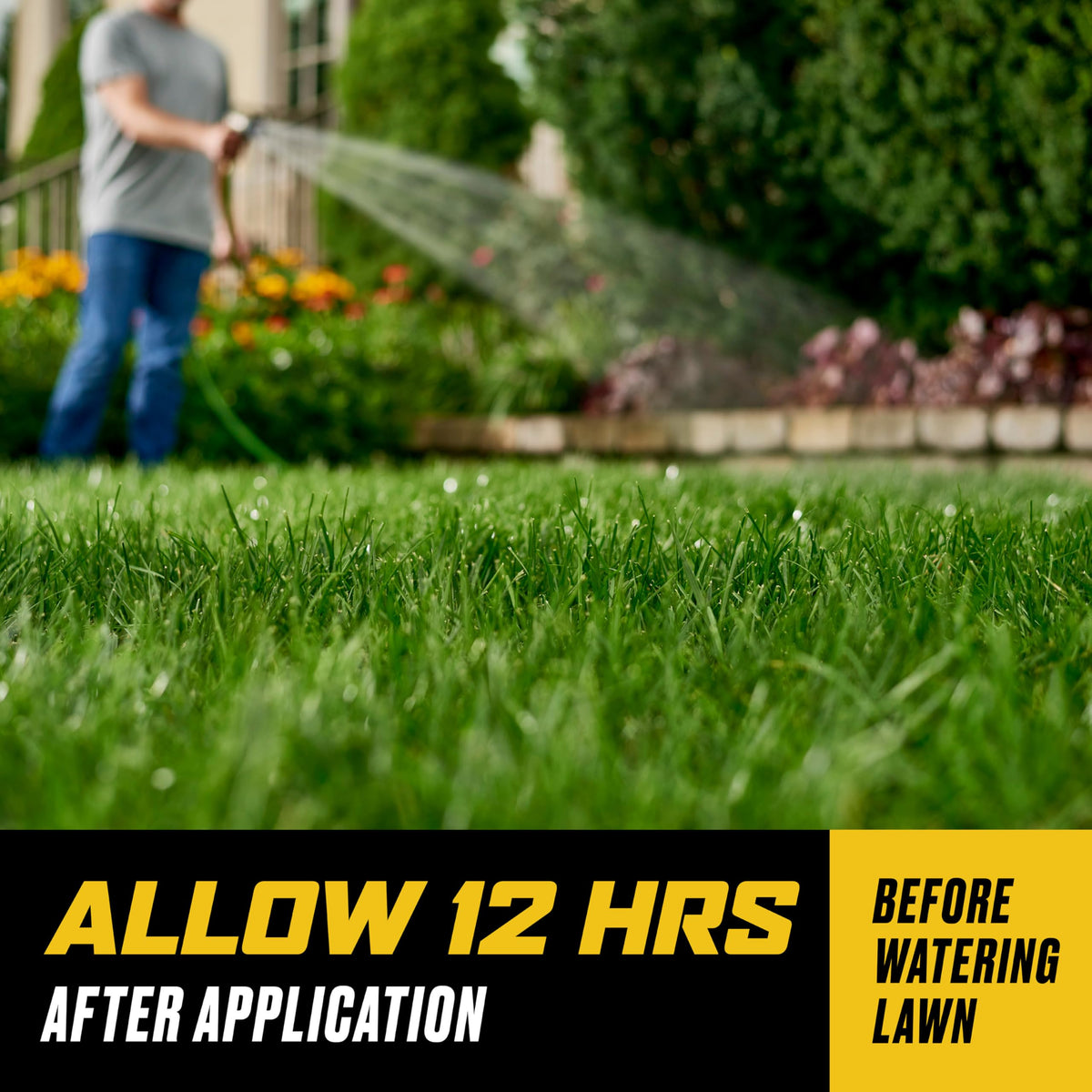 Visible weed reduction within hours of application.