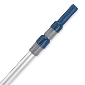Orvella pool pole extend rod enhances reach for thorough skimming