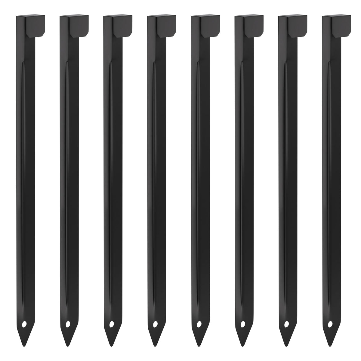 ORVPMVP 10-inch metal landscape stake for durable edging and secure lawn borders.
