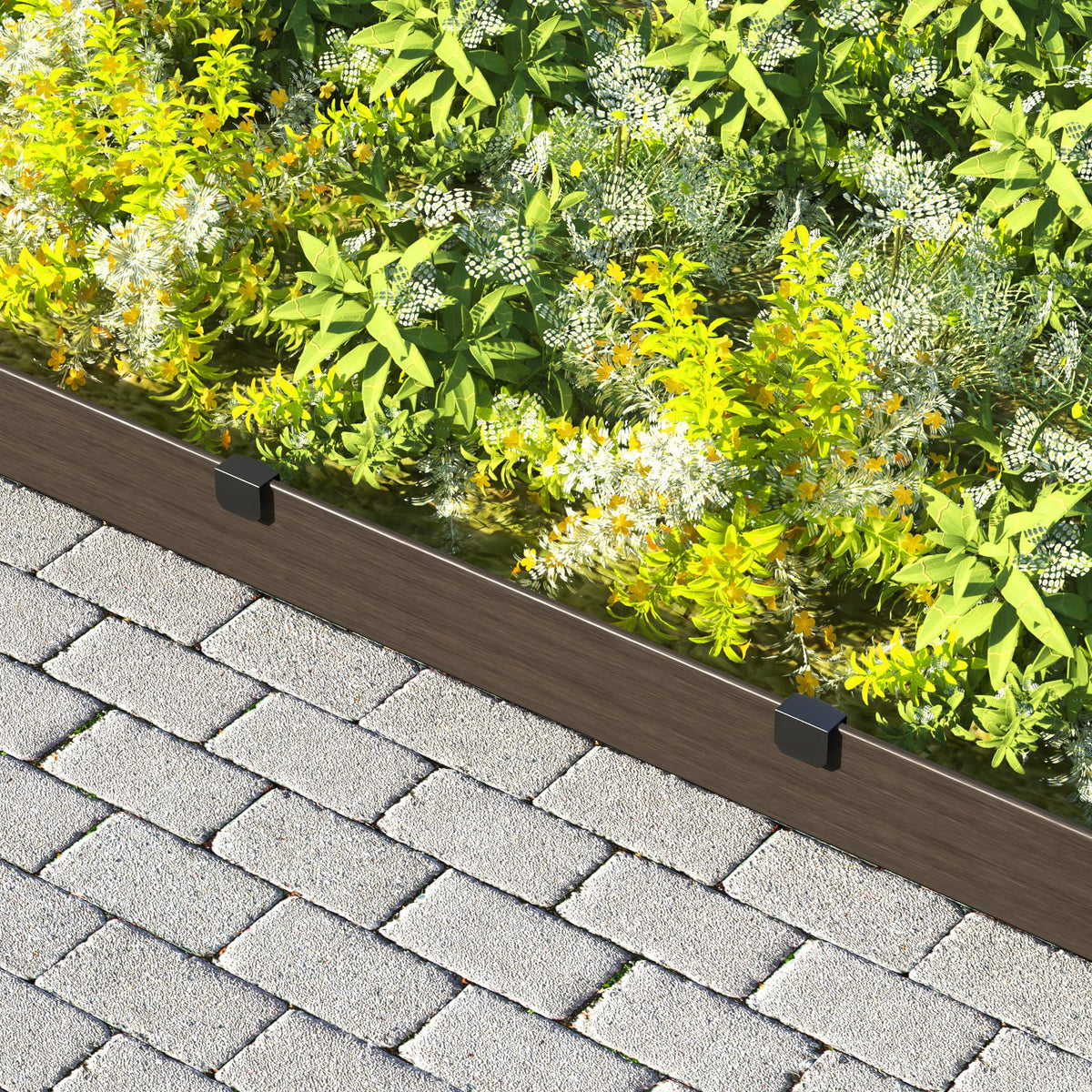 ORVPMVP durable stakes with flat-top design stay in place long term.