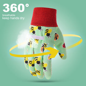 OSDUE gloves feature PVC grip points to prevent slipping during tasks