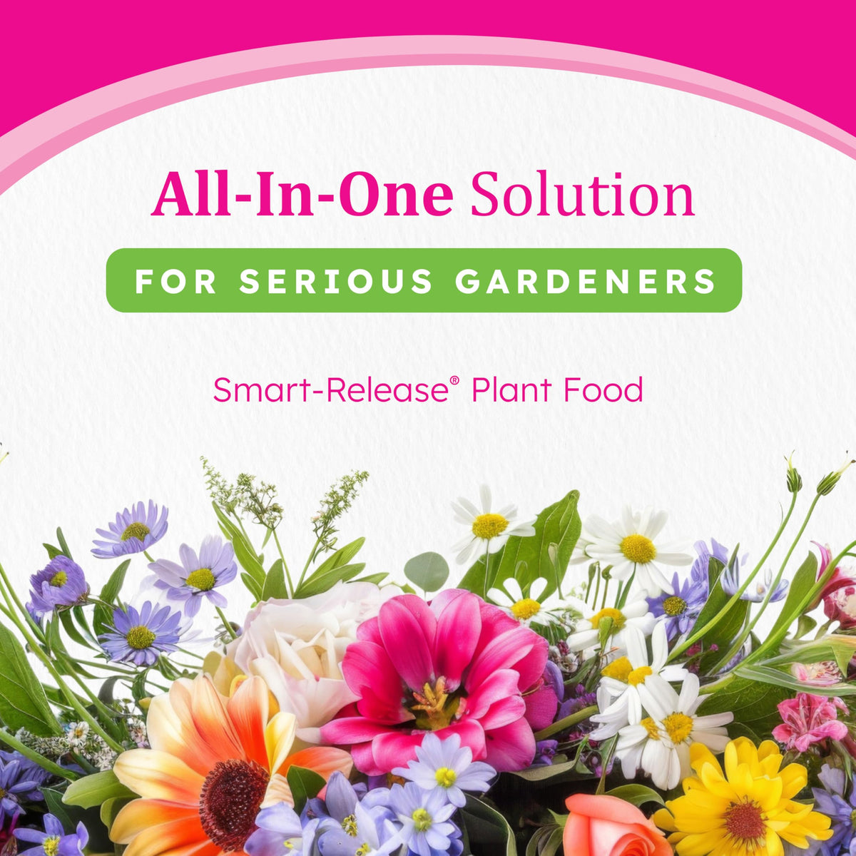 Osmocote outdoor and indoor application demonstrates even nutrient release.