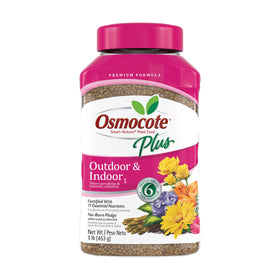 Osmocote Smart-Release granules provide steady nutrition for outdoor and indoor plants.