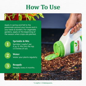 Osmocote Smart-Release in a vegetable bed drives flavorful harvests