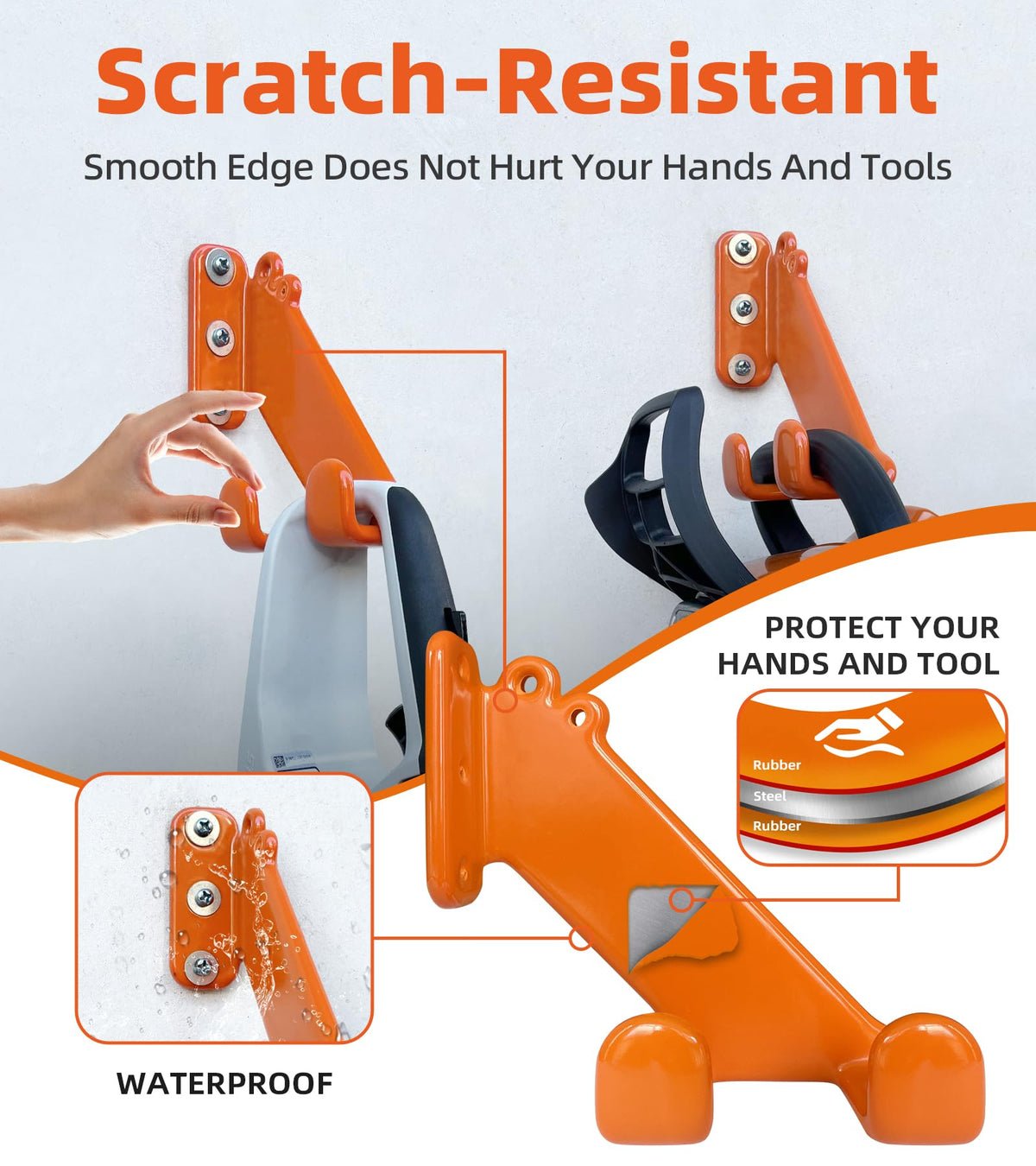 OSROENE Chainsaw Hanger built with heavy-duty steel for durability