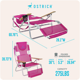 Ostrich Original 3N1 carry strap enables simple transport