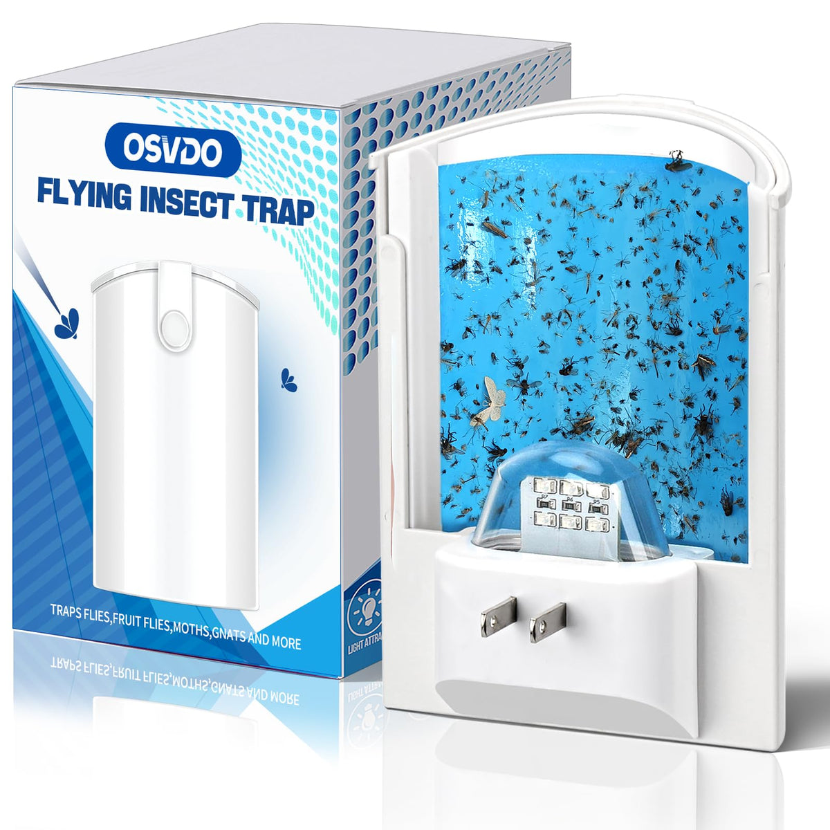 OSVDO open-area placement improves insect attraction.