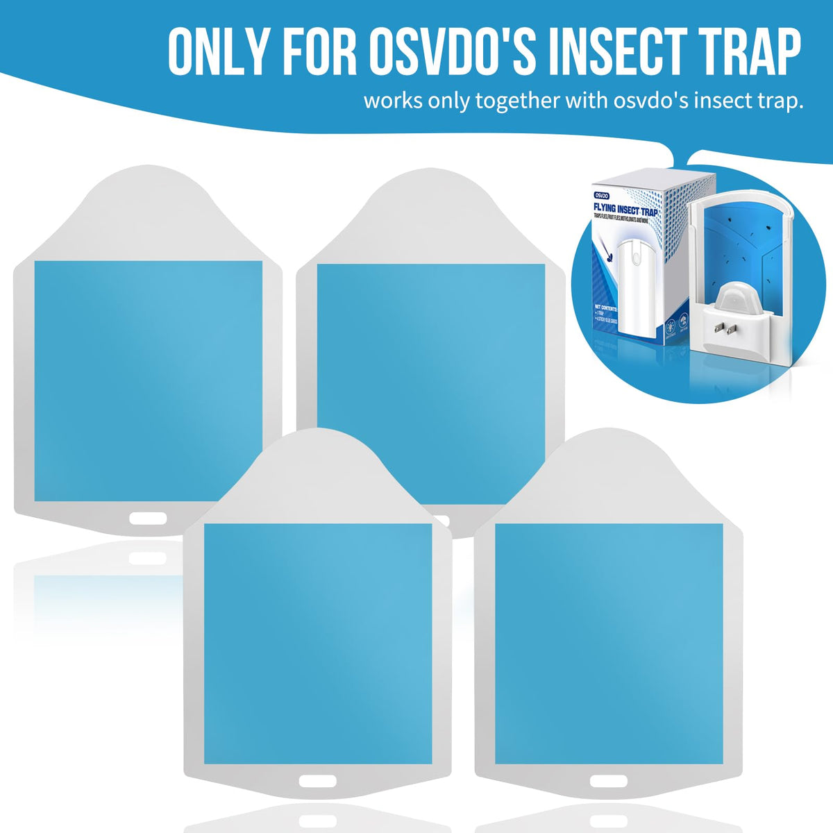 OSVDO plug-in device-compatible refills for seamless pest control.