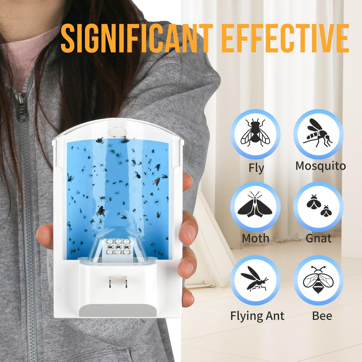 OSVDO sticky glue boards keep spaces clean without chemicals.