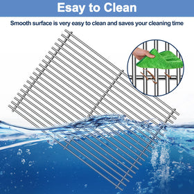 OTAMECE dimension guide for Weber Genesis II grates and parts