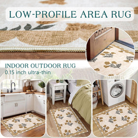 Othilic entryway kitchen porch decor rug blends style with practicality