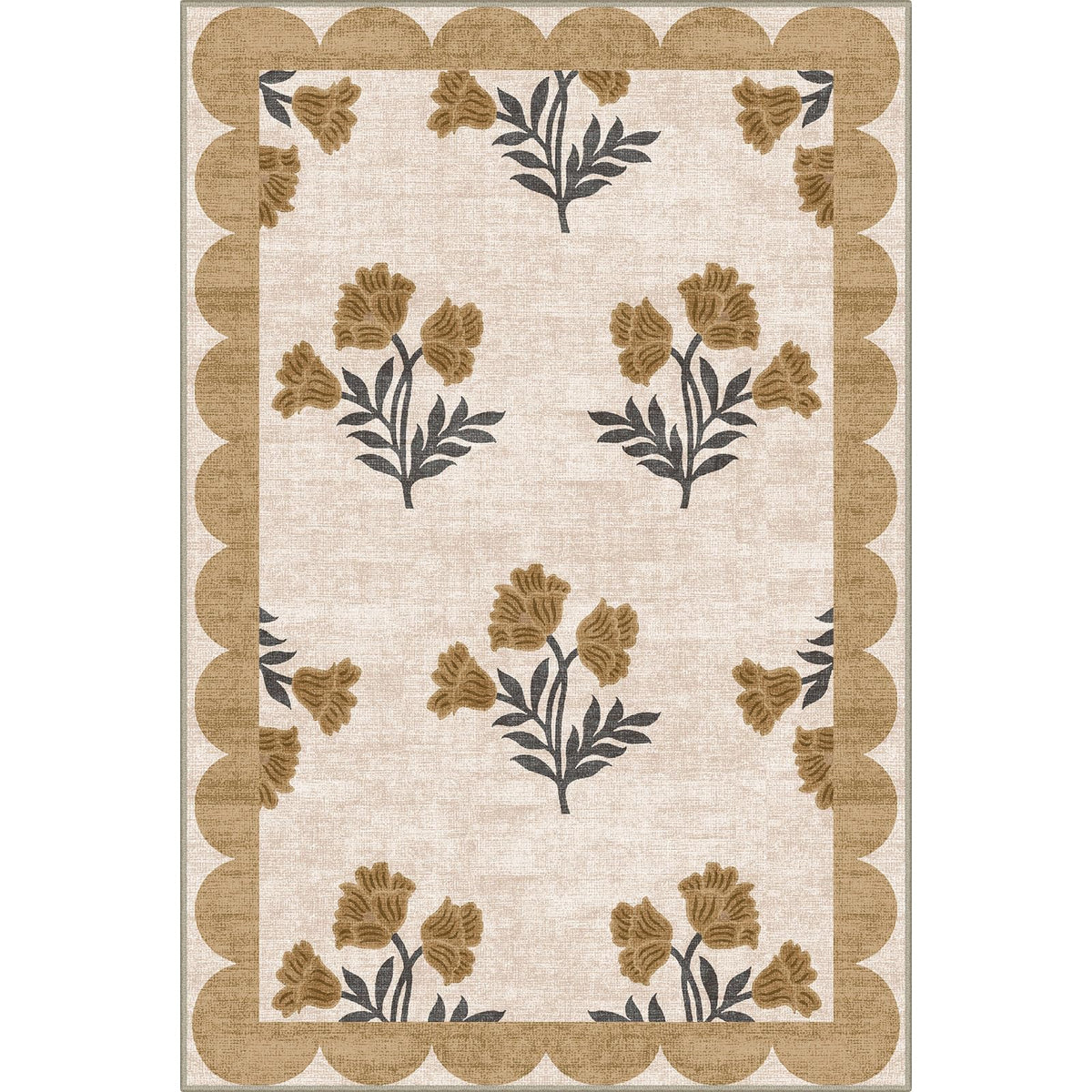Othilic small throw rug for porch or entryway with flexible placement