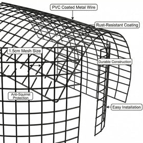 OTKLLBB ground nails secure panels against wind and collapse