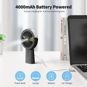 Otlonpe misting fan base desk-stand demonstrates stable setup for home or office