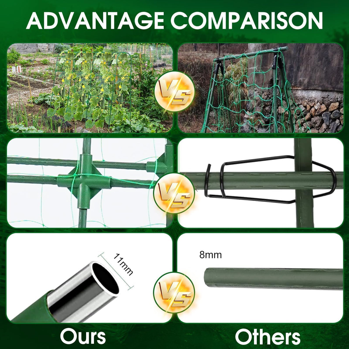 OTOSUNNY easy-assembly trellis simplifies setup in any outdoor space