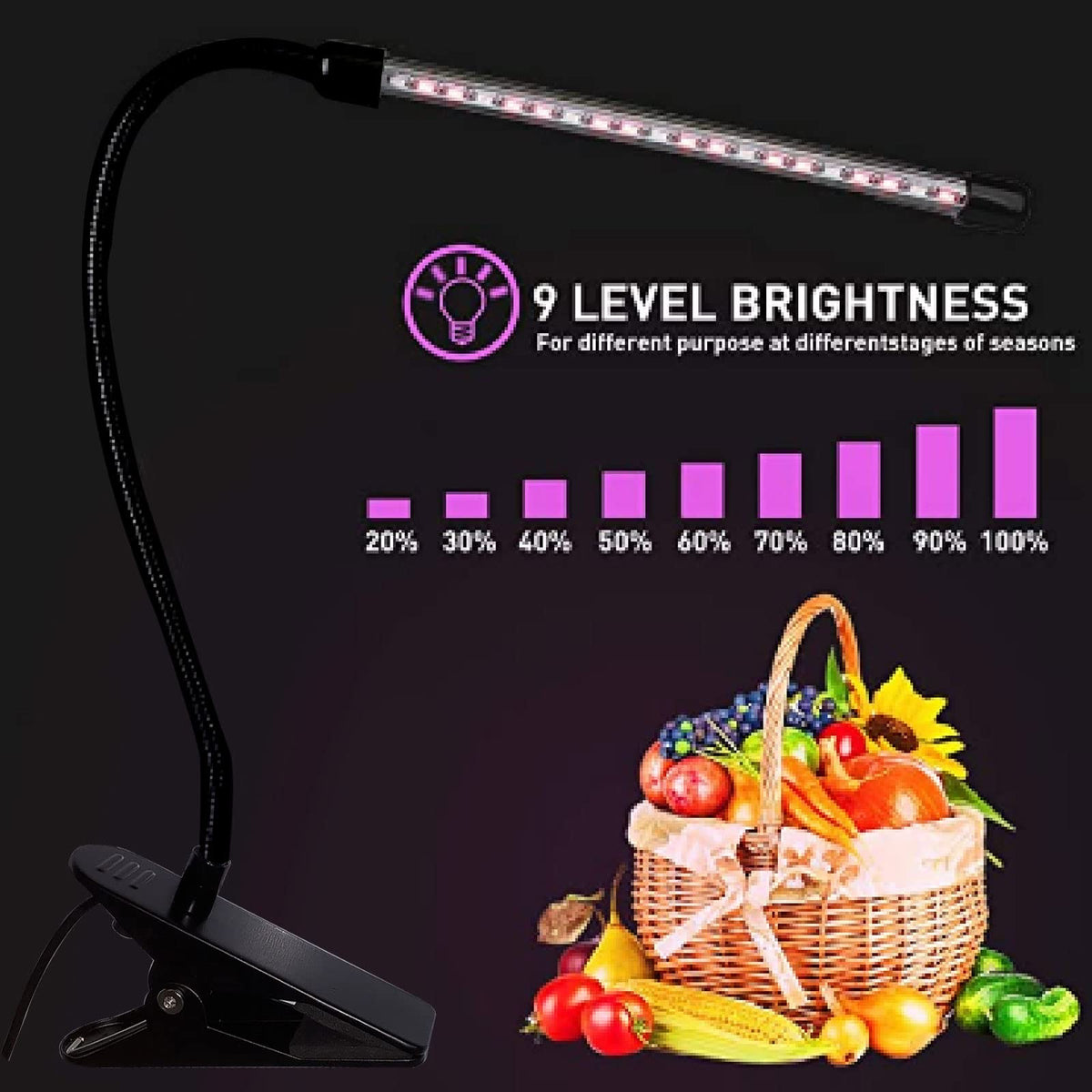 Otryad 360-degree gooseneck enabling precise light positioning