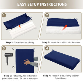 Ottowood folded cover hinting at easy storage and care