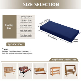 Ottowood high resilience foam shows plush support for hips and back