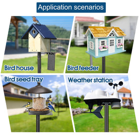Ottsuls outdoor bird watching stand enhances garden viewing