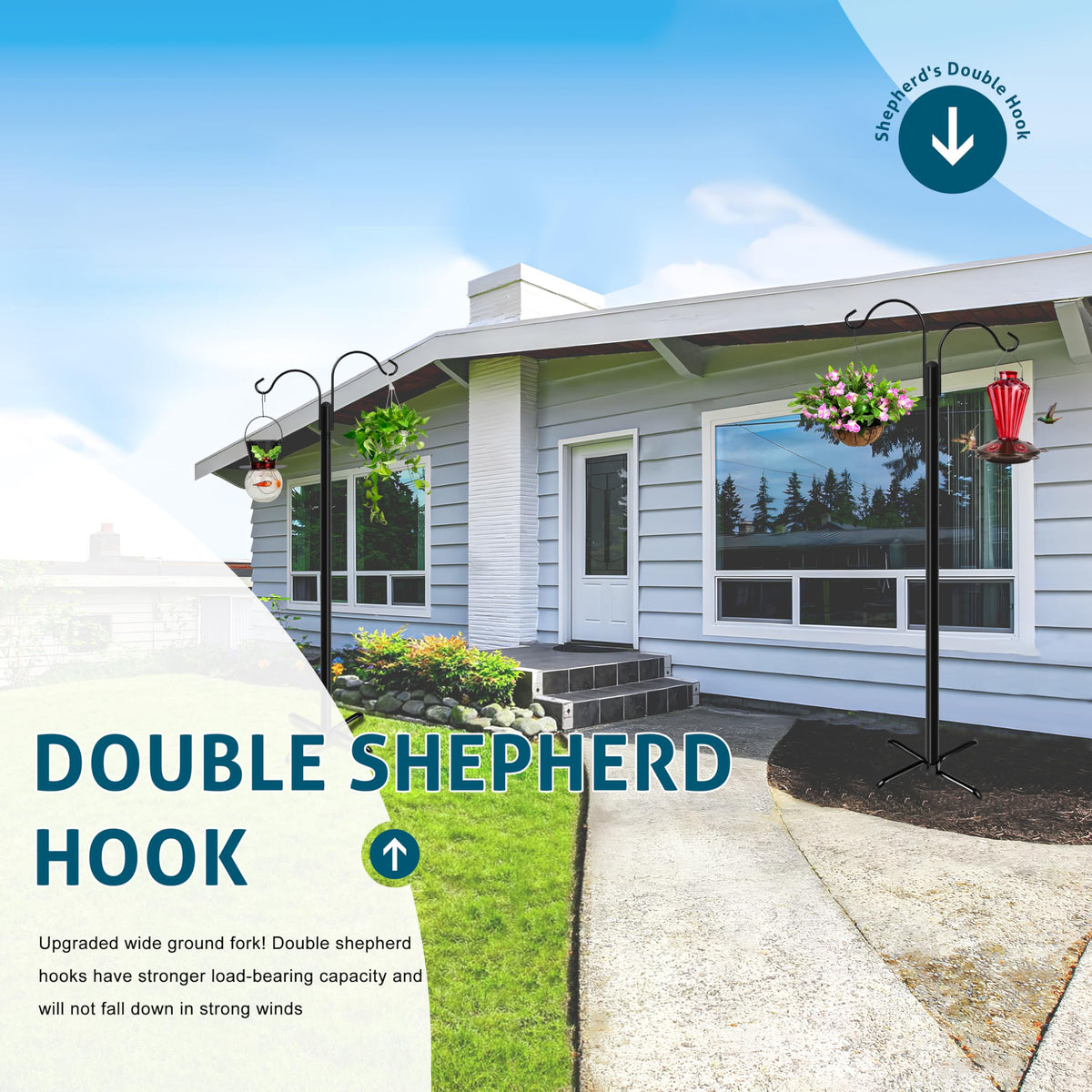 Ottsuls rust-resistant electrophoretic finish withstands weather.