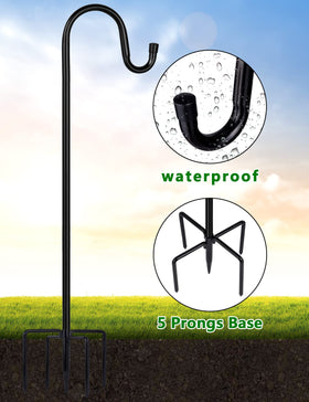 Multi-purpose hanging solution for lanterns, pots, lights, and bird feeders.