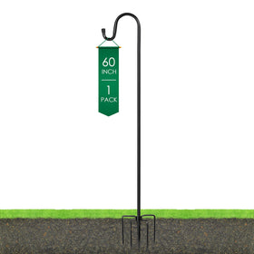 Ottsuls shepherds hook with a 5-prong base for stable ground setup.