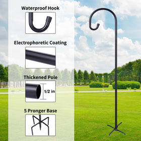 Ottsuls steel with rust-free black powder coating for weather resistance