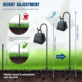 Ottsuls sturdy steel construction with black powder coating resists rust outdoors.