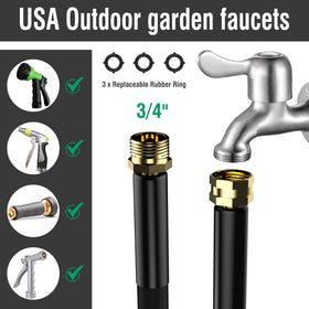 OUBRTS flat hose design for compact garden setup