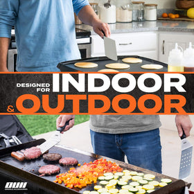 OUII griddle accessories case keeps all tools neatly organized and portable.