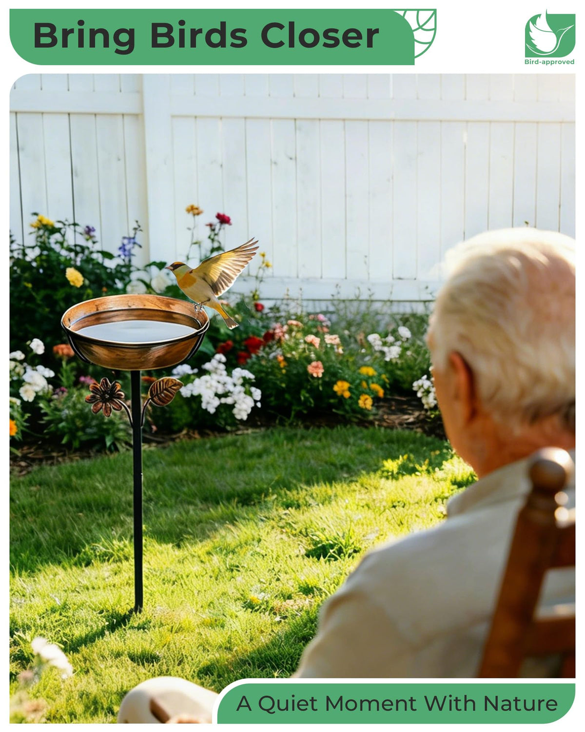 OUISJYER no-tools assembly makes setup quick and straightforward for any yard.