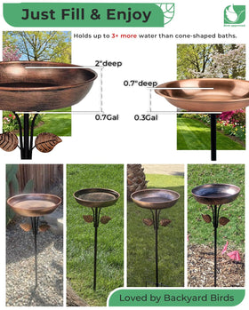 OUISJYER rust-resistant metal construction resists weather and extends outdoor life