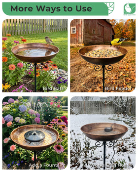 OUISJYER decorative garden accessory adds vintage charm to yard