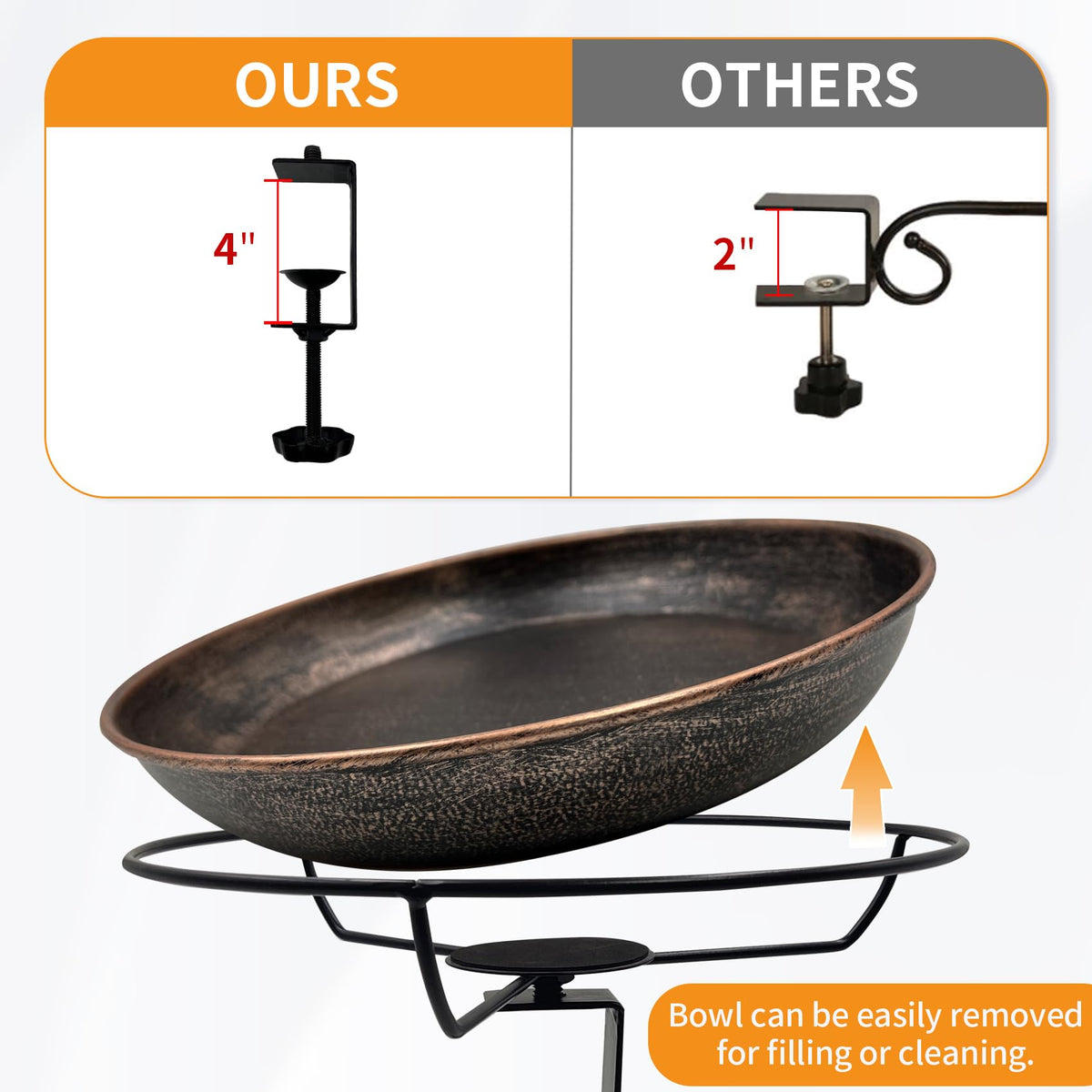 OUISJYER space-saving balcony decor that attracts birds and enhances a patio