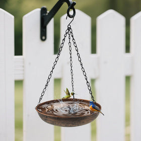 OUISJYER S-hook and thick chains allow effortless, year-round hanging