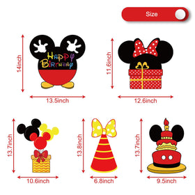 OULUN mouse gift box with balloons sign creates playful vibe