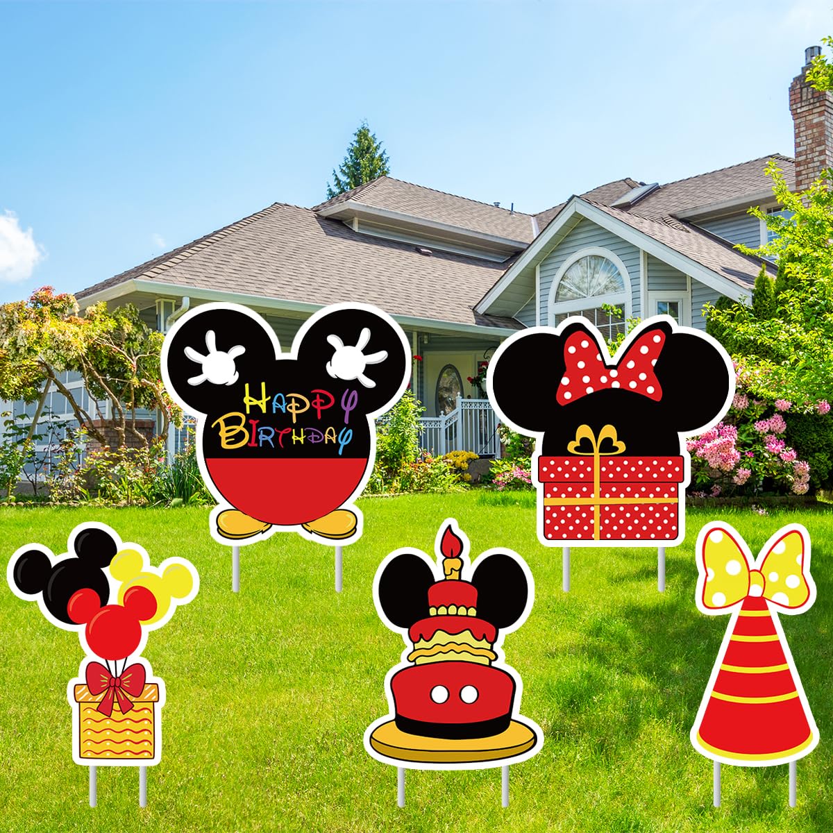 OULUN mouse lovely hat design sign adds cheerful accents