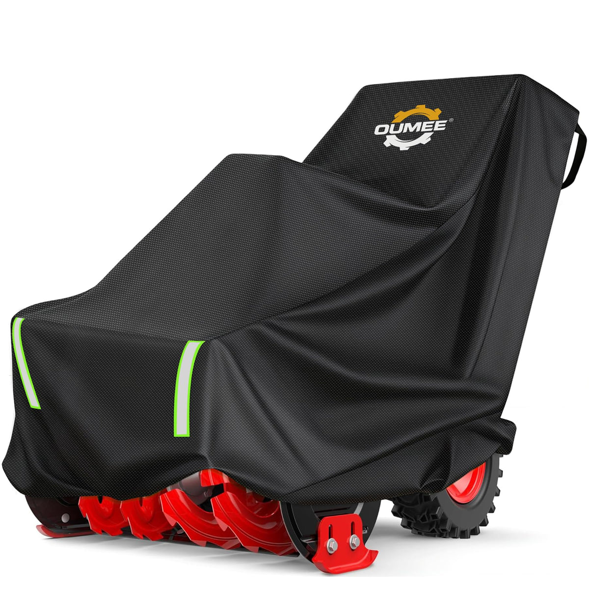 OUMEE heavy snow blower cover with universal fit protects 24–28 inch models from snow