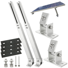 Oungy adjustable tilt mount base for solar panels enhances angle flexibility.