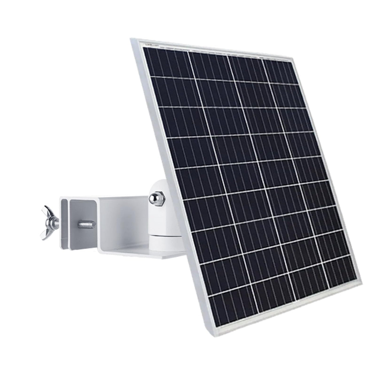 Oungy gutter mount tilt adjustment helps optimize panel angle throughout the day