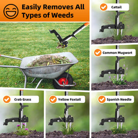 OUNIER adjustable handle from 29 to 40 inches for varied heights