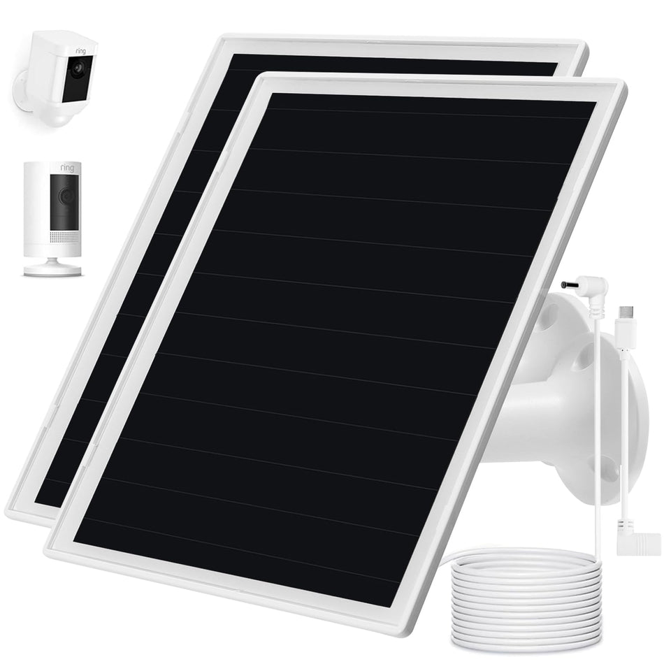 OuOudoit Ring Camera mount solar panel for steady outdoor power