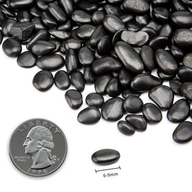 OUPENG black vase fillers pebbles to refresh home decor.